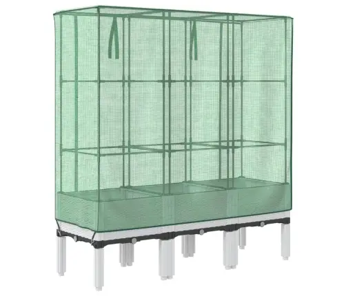 Pakelta Lysvė Su Šiltnamio Dangčiu, 120X40X140Cm