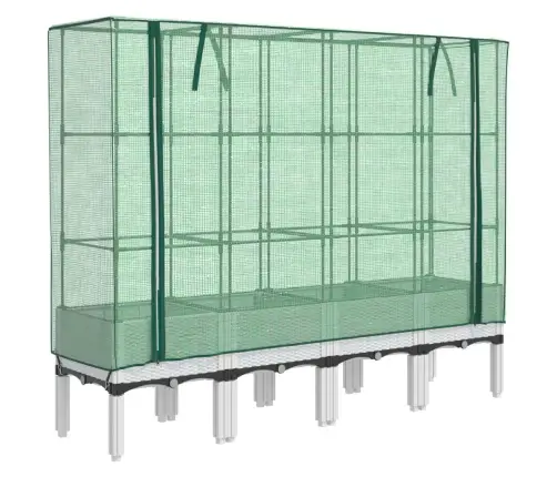 Pakelta Lysvė Su Šiltnamio Dangčiu, 160X40X140Cm