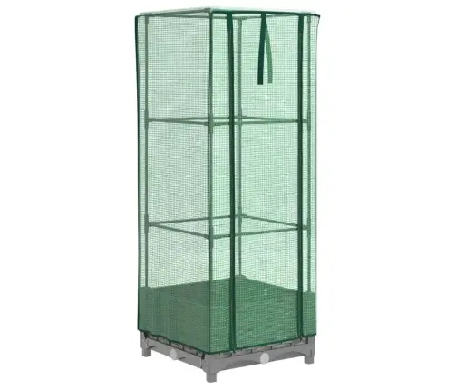 Pakelta Lysvė Su Šiltnamio Dangčiu, 40X40X123Cm