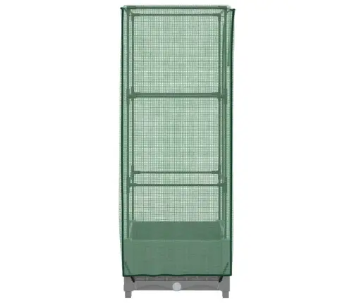 Pakelta Lysvė Su Šiltnamio Dangčiu, 40X40X123Cm