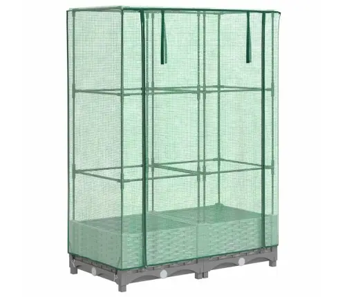 Pakelta Lysvė Su Šiltnamio Dangčiu, 80X40X123Cm