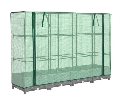 Pakelta Lysvė Su Šiltnamio Dangčiu, 160X40X123Cm