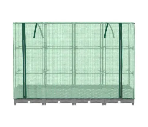 Pakelta Lysvė Su Šiltnamio Dangčiu, 160X40X123Cm