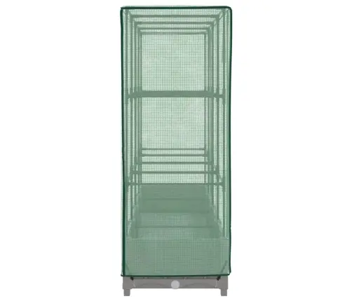 Pakelta Lysvė Su Šiltnamio Dangčiu, 160X40X123Cm