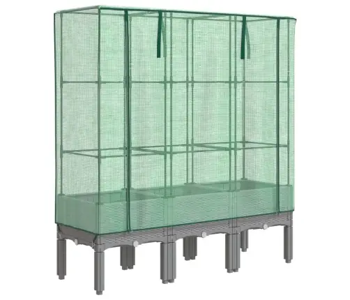 Pakelta Lysvė Su Šiltnamio Dangčiu, 120X40X140Cm