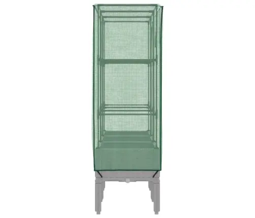 Pakelta Lysvė Su Šiltnamio Dangčiu, 120X40X140Cm