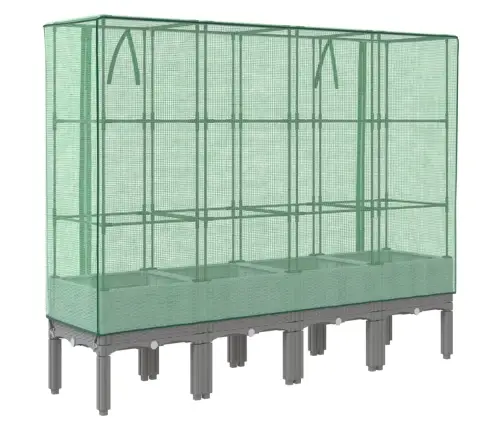 Taimekast Kasvuhoonekattega, Rotangi Välimus, 160 X 40 X 140 Cm