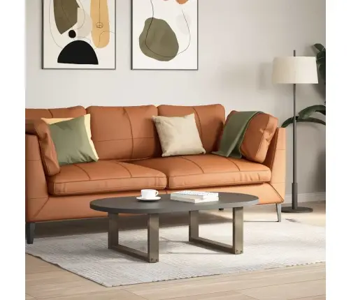 Kafijas Galdiņa Kājas, 2 Gab., U-Veida, Dabīgs Tērauds, 70X(30-31) Cm Vidaxl