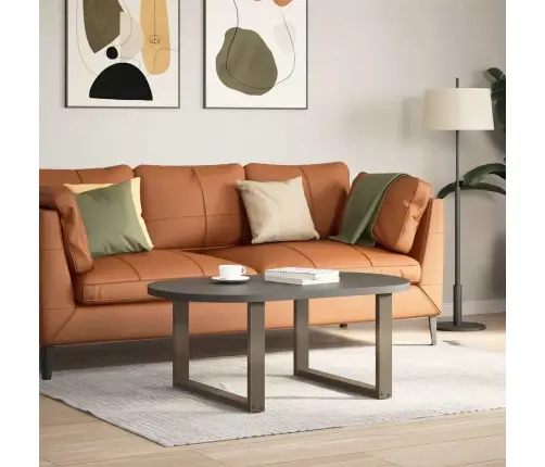 Kafijas Galdiņa Kājas, 2 Gab., U-Veida, Dabīgs Tērauds, 60X(42-43) Cm Vidaxl