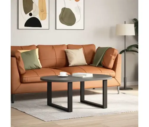 Kafijas Galdiņa Kājas, 2 Gab., U-Veida, Melnas, 70X(42-43) Cm, Tērauds Vidaxl