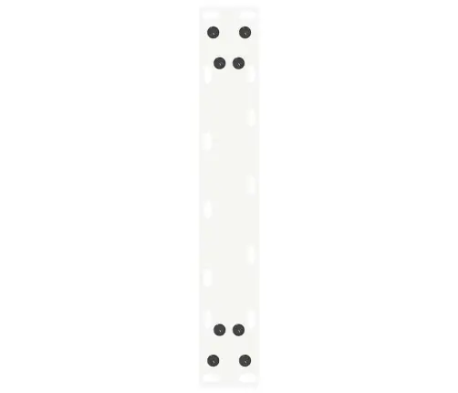 Konsoles Galda Kājas, 2 Gab., U-Veida, Baltas, 38X(72-73) Cm, Tērauds Vidaxl