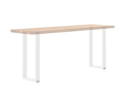 Konsoles Galda Kājas, 2 Gab., U-Veida, Baltas, 38X(72-73) Cm, Tērauds Vidaxl
