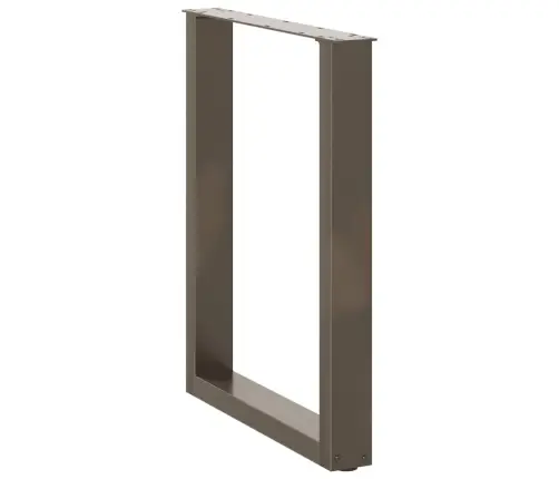 Söögilaua Jalad U-Kujulised 2 Tk, Naturaalne Teras, 70 X (72–73) cm Teras