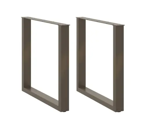 Söögilaua Jalad U-Kujulised 2 Tk, Naturaalne Teras, 90 X (72–73) cm Teras