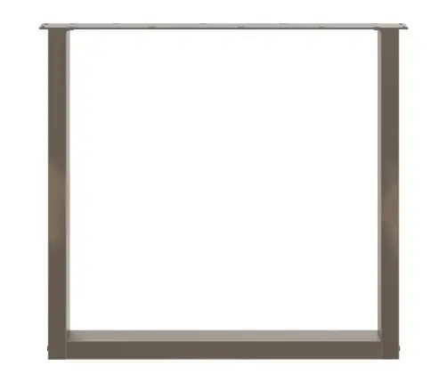 Söögilaua Jalad U-Kujulised 2 Tk, Naturaalne Teras, 90 X (72–73) cm Teras