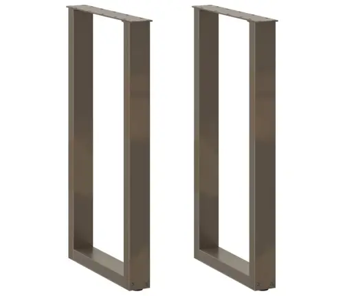 Baarilaua Jalad U-Kujulised 2 Tk, Naturaalne Teras, 40 X (90–91) cm Teras