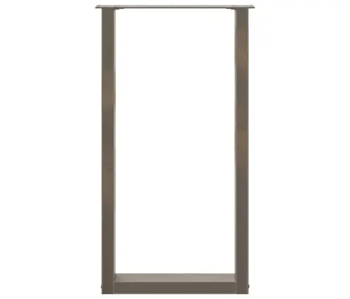 Baarilaua Jalad U-Kujulised 2 Tk, Naturaalne Teras, 40 X (90–91) cm Teras