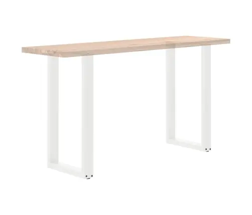 Baarilaua Jalad U-Kujulised 2 Tk Valged 50 X (90-91) Cm Terasest