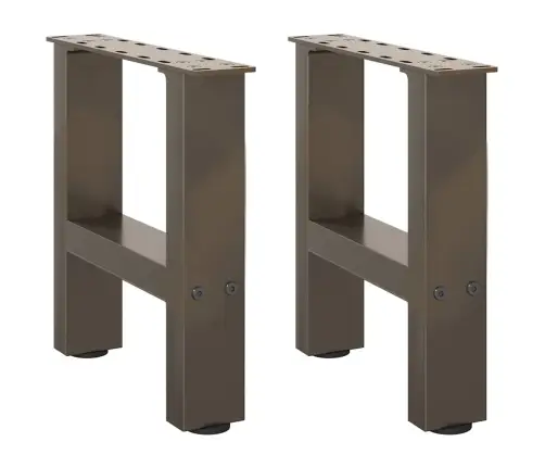 Kavos Staliuko Kojelės, 2 Vnt., 30X(30-31) cm Natūralus Plienas