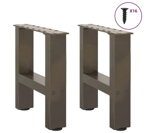 Kavos Staliuko Kojelės, 2 Vnt., 30X(30-31) cm Natūralus Plienas