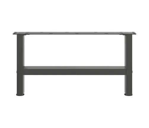Kafijas Galdiņa Kājas, 2 Gab., Antracīta Krāsas, 60X(30-31) Cm, Tērauds Vidaxl