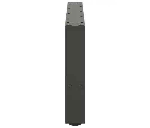 Kafijas Galdiņa Kājas, 2 Gab., Antracīta Krāsas, 60X(30-31) Cm, Tērauds Vidaxl