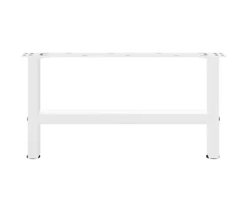 Kafijas Galdiņa Kājas, 2 Gab., Baltas, 70X(30-31) Cm, Tērauds Vidaxl