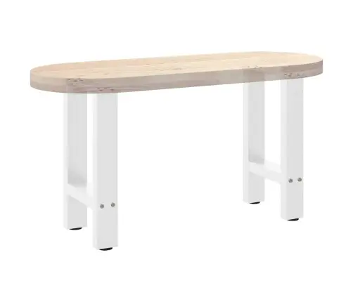 Kafijas Galdiņa Kājas, 2 Gab., Baltas, 28X(42-43) Cm, Tērauds Vidaxl