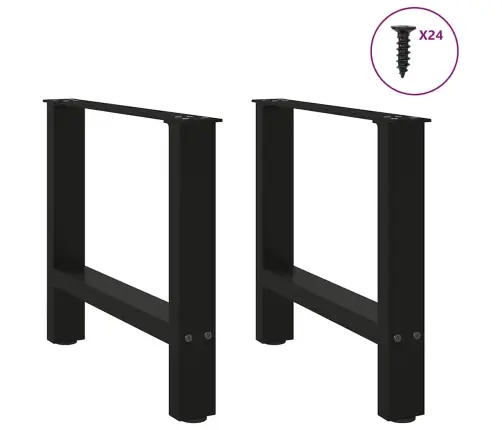 Kohvilaua Jalad, Mustad, 2 Tk, 50 X (42–43) cm Teras