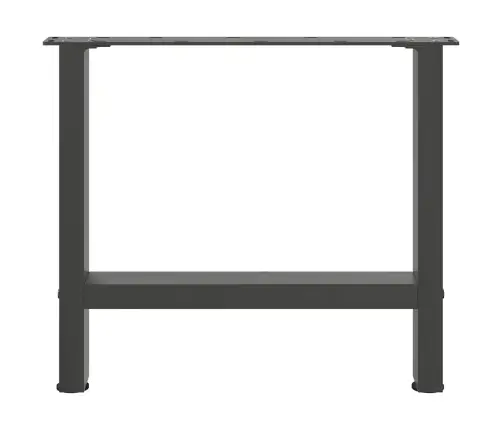 Kafijas Galdiņa Kājas, 2 Gab., Antracīta Krāsas, 50X(42-43) Cm, Tērauds Vidaxl