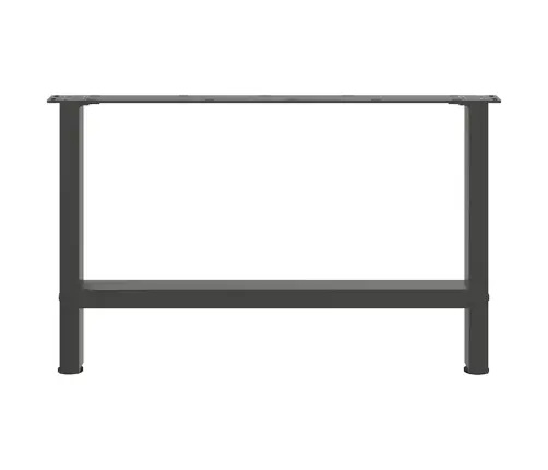Kafijas Galdiņa Kājas, 2 Gab., Antracīta Krāsā, 70X(42-43) Cm, Tērauds Vidaxl
