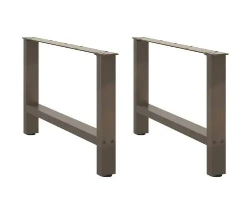 Kavos Staliuko Kojelės, 2 Vnt., 70X(42-43) cm Natūralus Plienas