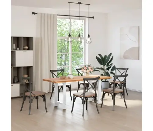 Söögilaua Jalad, Valged, 2 Tk, 60 X (72–73) cm Teras