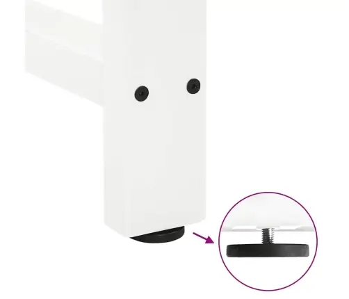 Söögilaua Jalad, Valged, 2 Tk, 60 X (72–73) cm Teras