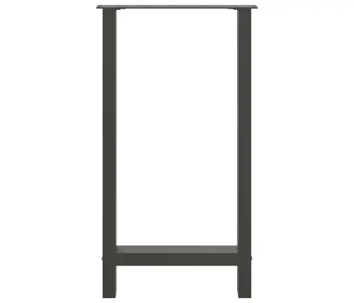 Baro Stalo Kojos, Antracito Spalvos, 2 Vnt., 40X(90-91) cm Plienas