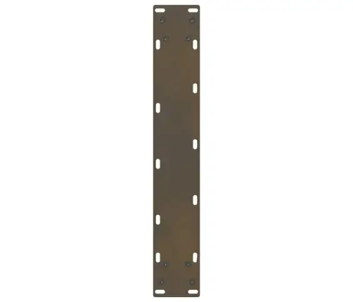 Bāra Galda Kājas, 2 Gab., 50X(90-91) Cm, Dabīgs Tērauds Vidaxl