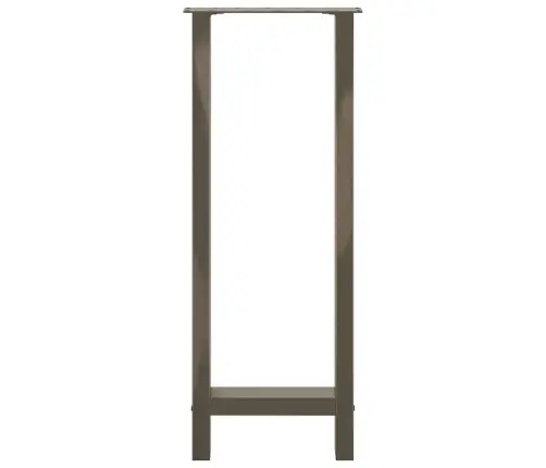 Baro Stalo Kojos, 2 Vnt., 40 X (100-101) cm Natūralus Plienas