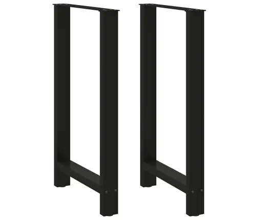 Baarilaua Jalad, Mustad, 2 Tk, 60 X (100–101) cm Terasest