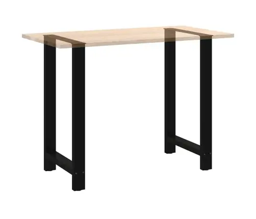 Baarilaua Jalad, Mustad, 2 Tk, 60 X (100–101) cm Terasest