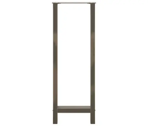 Bāra Galda Kājas, 2 Gab., 40X(110-111) Cm, Dabīgs Tērauds Vidaxl