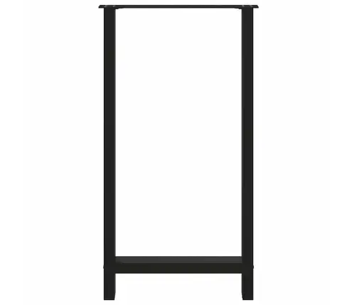 Baarilaua Jalad, Mustad, 2 Tk, 60 X (110-111) cm Teras