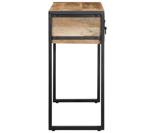 Konsolinis Stalas 100X35X75 Cm Tvirtas Neapdorotas Medis Mango