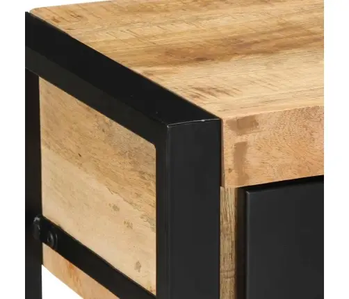 Konsolinis Stalas 100X35X75 Cm Tvirtas Neapdorotas Medis Mango