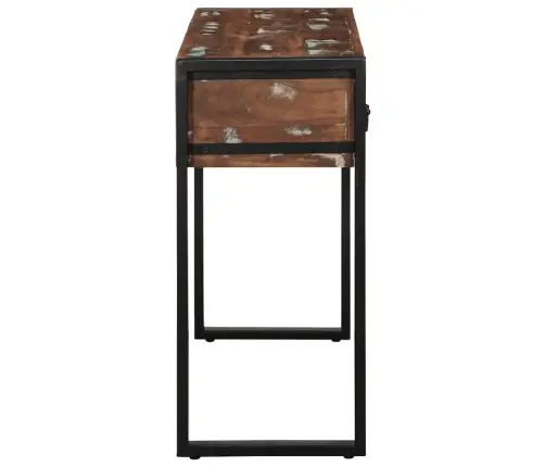 Konsoles Galds Daudzkrāsains 100X35X75 Cm Pārstrādāts Masīvkoks Vidaxl