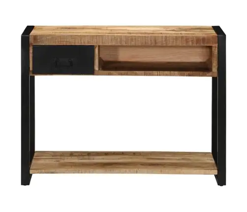 Konsoollaud 100X35X75 Cm Täistöötlemata Puidust Mango