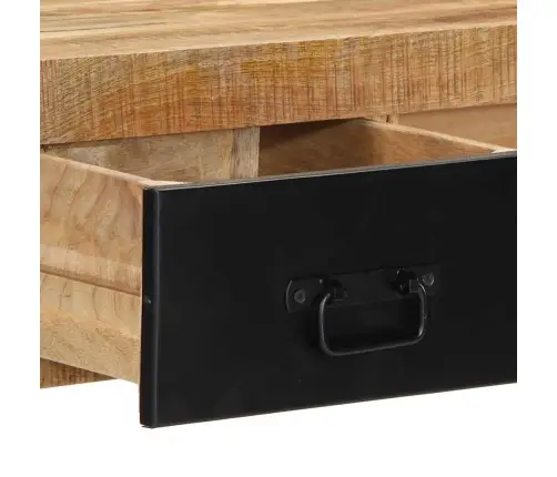 Konsoollaud 100X35X75 Cm Täistöötlemata Puidust Mango