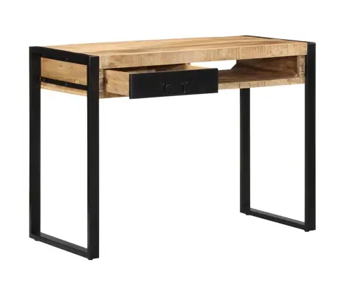 Rakstāmgalds 100X50X75 Cm Masīvs Raupja Koka Mango Vidaxl
