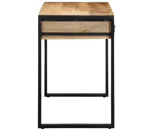 Rakstāmgalds 100X50X75 Cm Masīvs Raupja Koka Mango Vidaxl