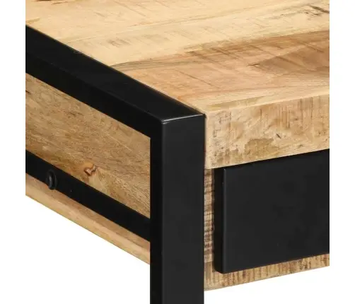 Rakstāmgalds 100X50X75 Cm Masīvs Raupja Koka Mango Vidaxl