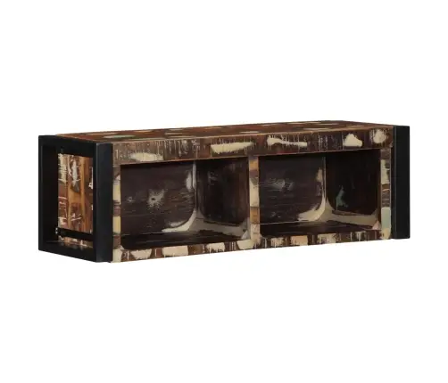 Telerikapp Mitmevärviline 80X30X25 Cm Taaskasutatud Täispuit